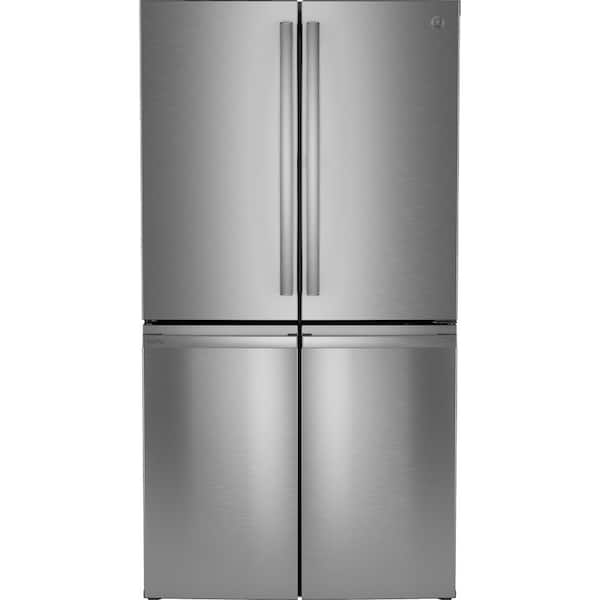 Profile 28.3 cu. ft. Quad-Door Smart Refrigerator with Dual-Dispense AutoFill Pitcher and Convertible Temp. Zones