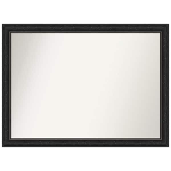 Amanti Art Shipwreck Black Narrow 42 in. W x 31 in. H Non-Beveled Bathroom Wall Mirror in Black