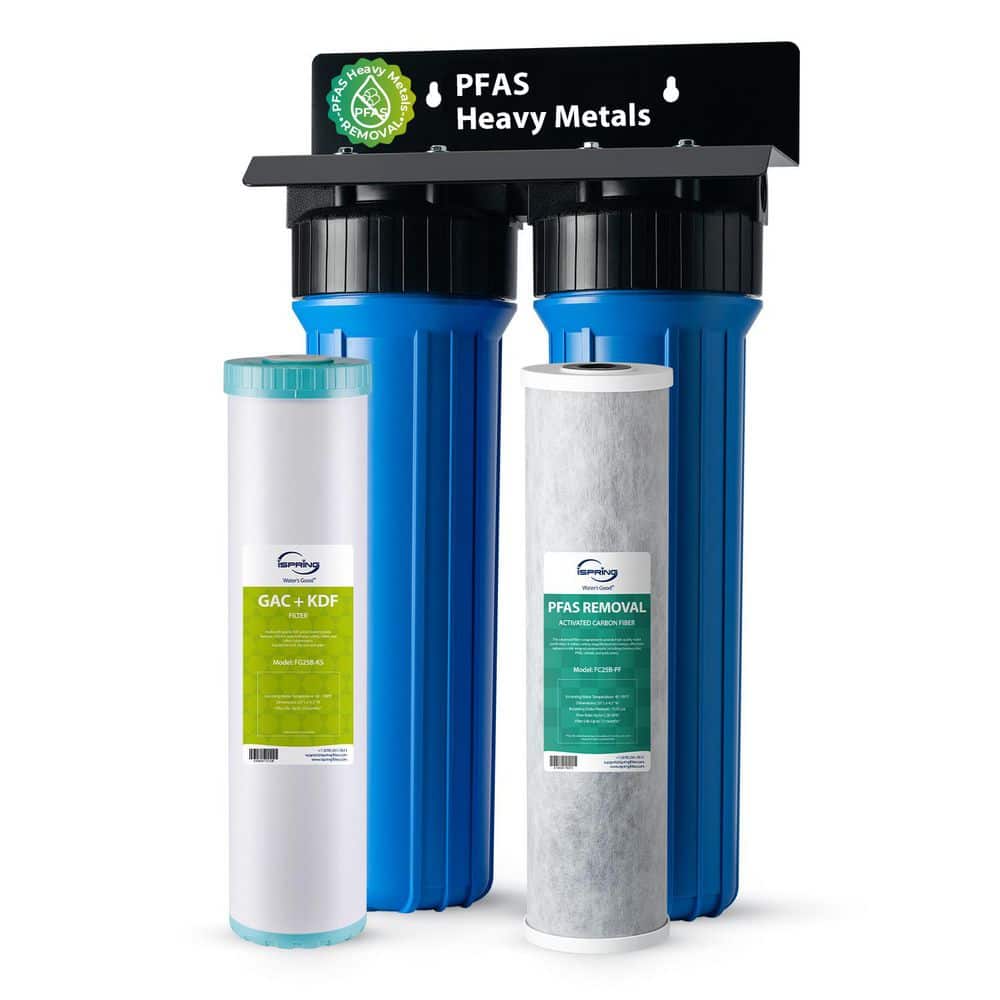 Whole House Water Filter System SGS Tested to Reduce 99% PFAS As Well As Heavy Metal Chlorine H2S Odor