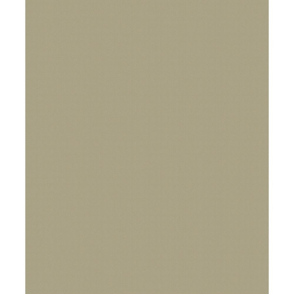 Unbranded Boutique Collection Beige Shimmery Petite Herringbone Non-Pasted Paper on Non-Woven Wallpaper Roll