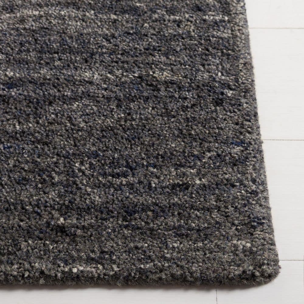 Handmade Tufted Wool Rectangular Rug in Gray - 3' x 5'