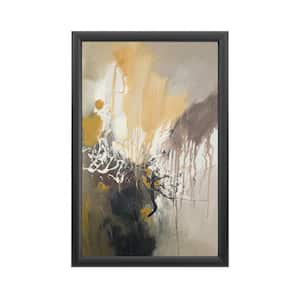 "Abstract I" by Masters Fine Art Framed with LED Light Abstract Wall Art 24 in. x 16 in.