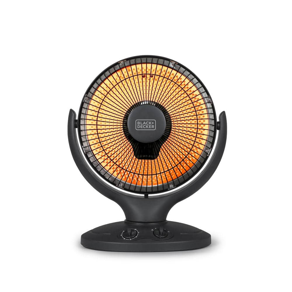 BLACK+DECKER 800-Watt Radiant Dish Heater