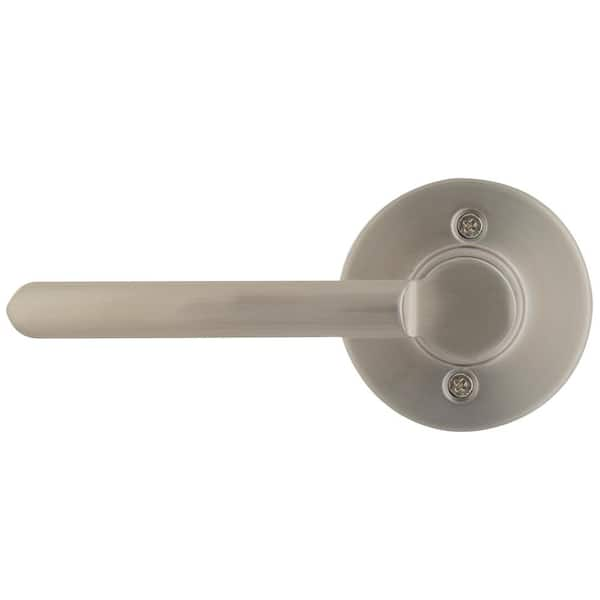 Defiant Tonebridge Satin Nickel Dummy Door Lever with Round Rose