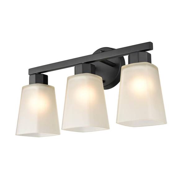 Millennium Lighting Coley 17.875 in. 3Light Matte Black Vanity Light