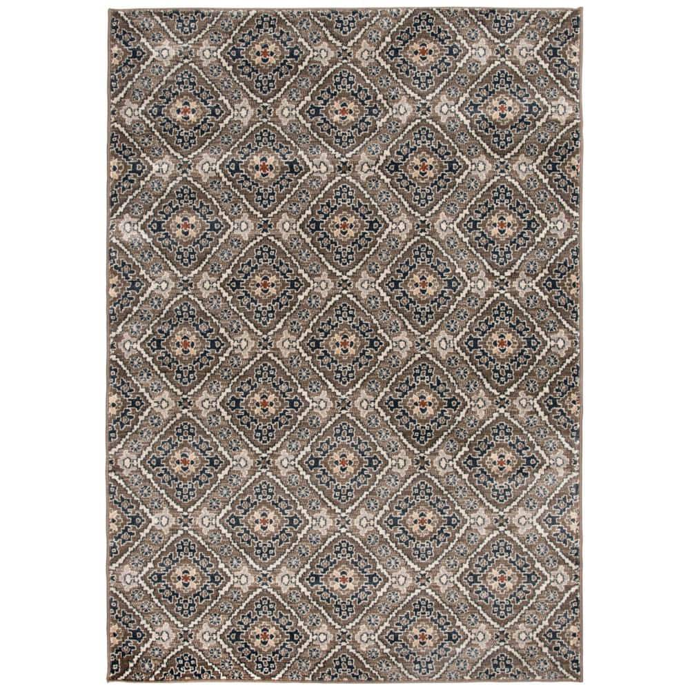 Stratford Mina 5 ft. x 7 ft. Latte/Sand Area Rug 7687LAS58HD.150