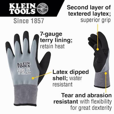 Extra-Large Thermal Dipped Gloves