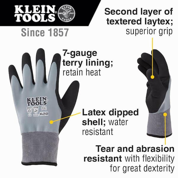 Extra-Large Thermal Dipped Gloves