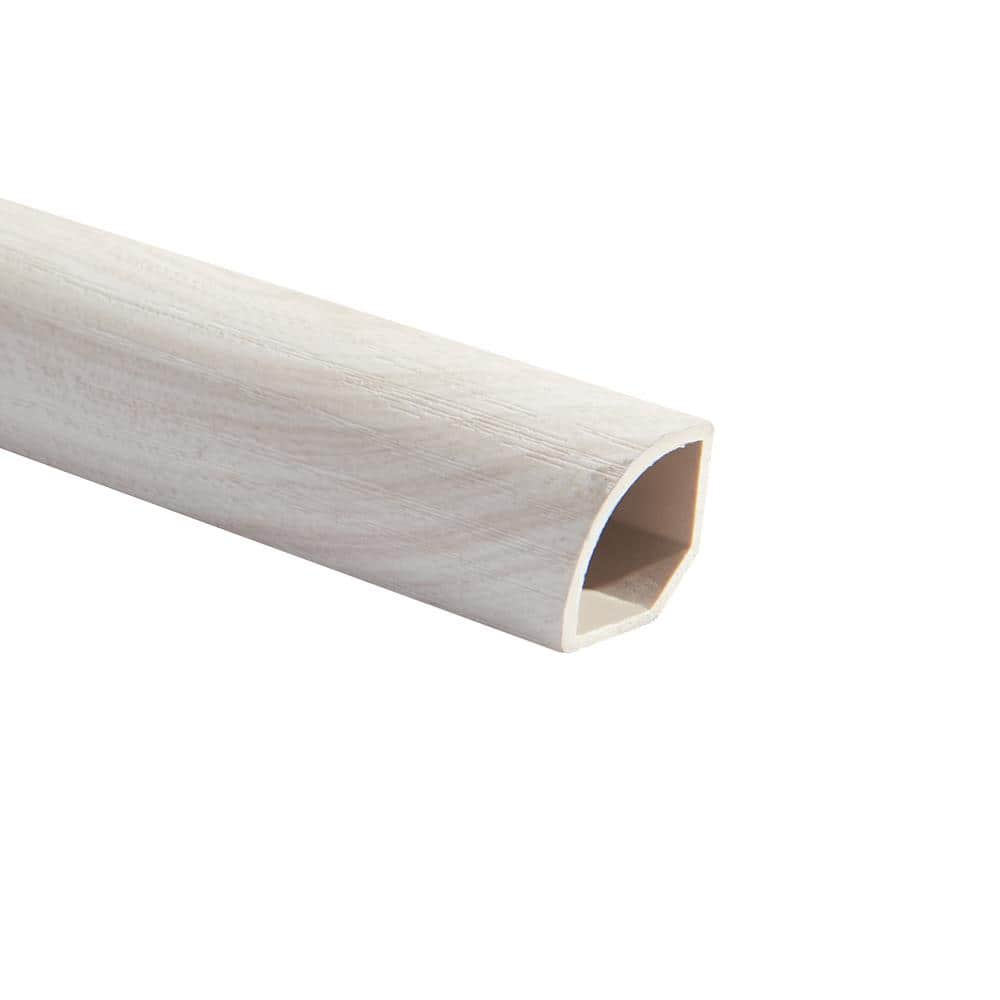 French Oak Sanibel 0.66 in. T x 1.1 in. Width x 94.48 in. L Quarter Round Molding price history on PriceWatchPro
