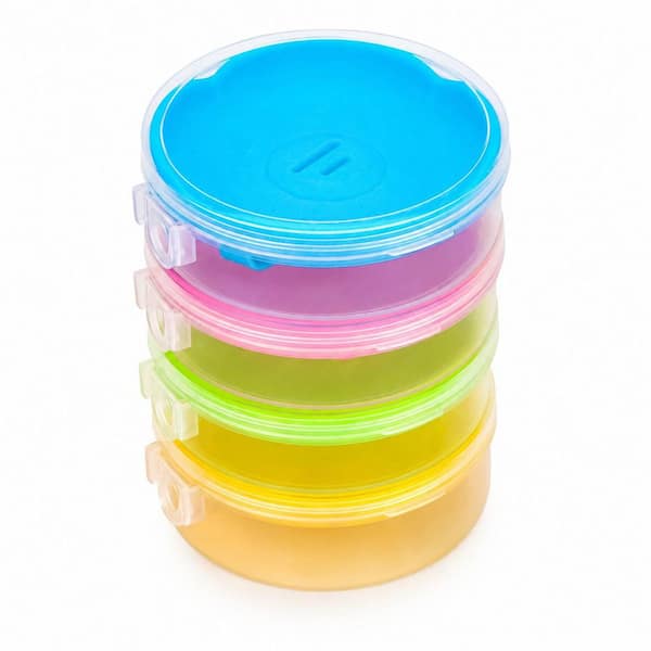 Silicone Popsicle Holders with Travel Case Mess Free Ice Cream Cone Drip Catchers Reusable Dishwasher Safe (4-Pack)