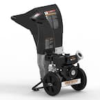 3 in. 11 HP 270cc Gas Powered Self Feed Chipper Shredder with Unique Innovation 3-in-1 Discharge, Safety Goggles
