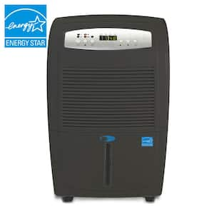 Energy Star 50-Pint High Capacity up to 4000 sq.ft. Portable Dehumidifier with Pump in Gray