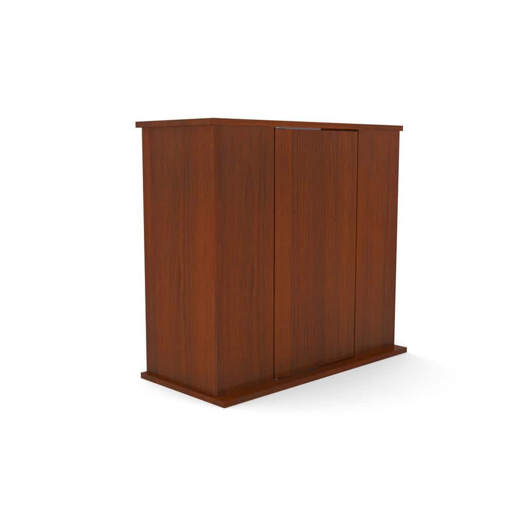 Cherry Wood Aquarium Stand with Concealed Storage
