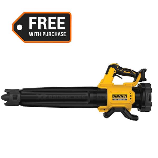 20V MAX 125 MPH 450 CFM Brushless Cordless Handheld Leaf Blower with Concentrator Nozzle (Tool Only)