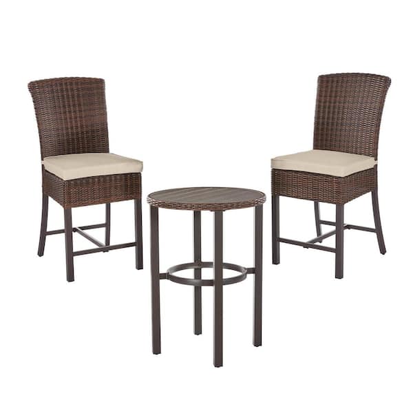 Hampton bay best sale balcony height chairs