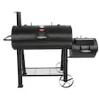1012 sq. in. Competition Pro Offset Charcoal or Wood Smoker in Black