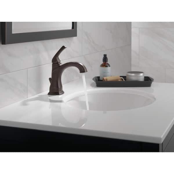 Portwood Single Hole Single-Handle Bathroom Faucet in Venetian Bronze