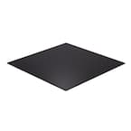 24 in. x 36 in. x 1/8 in. Thick Acrylic Black Opaque Sheet