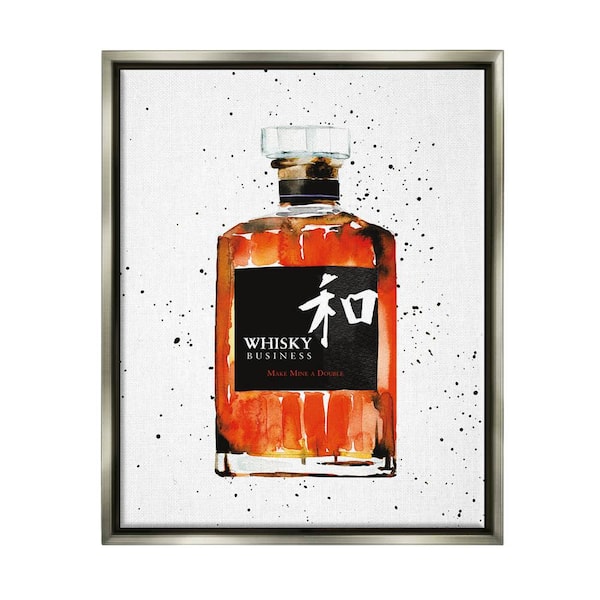 The Stupell Home Decor Collection Whisky Business Quote Japanese