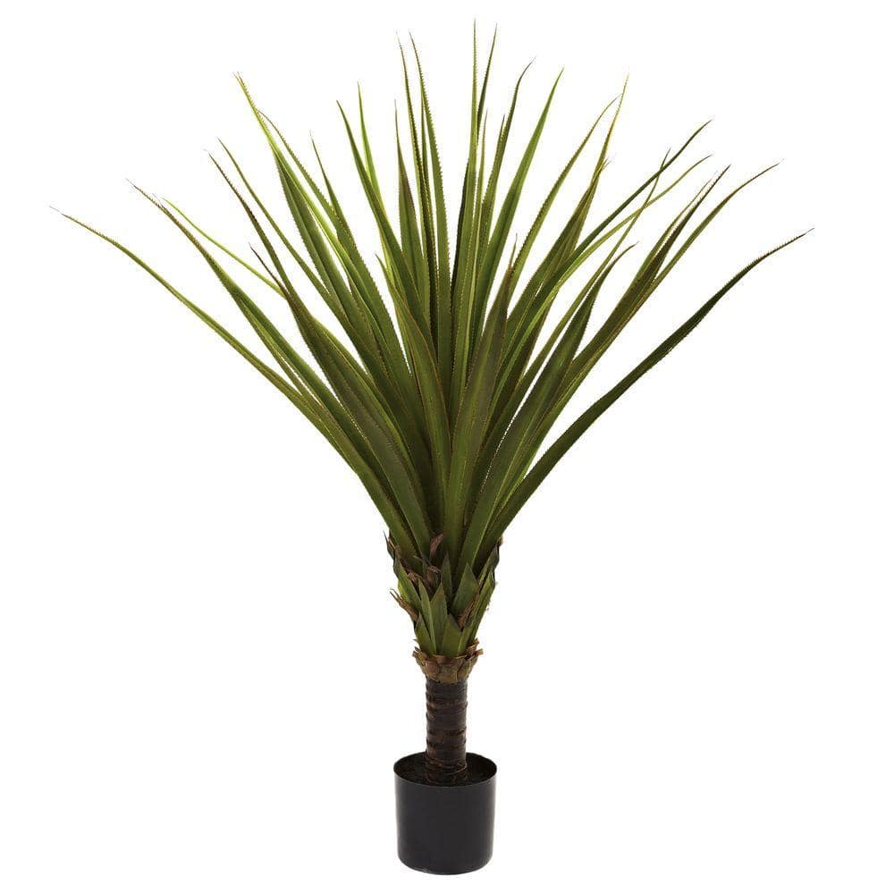Nearly Natural 5 ft. Artificial Spiked Agave Tree 5365 - The Home Depot