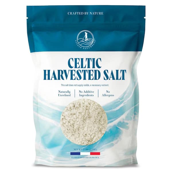 Vitale Naturelle Celtic Sea Salt for Cooking and Spa, Naturally