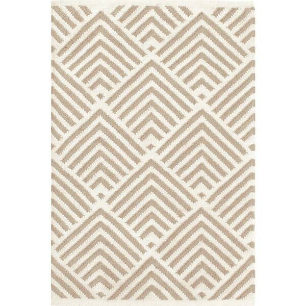 Cleo Handwoven Cement 5 ft. x 8 ft. Outdoor Area Rug