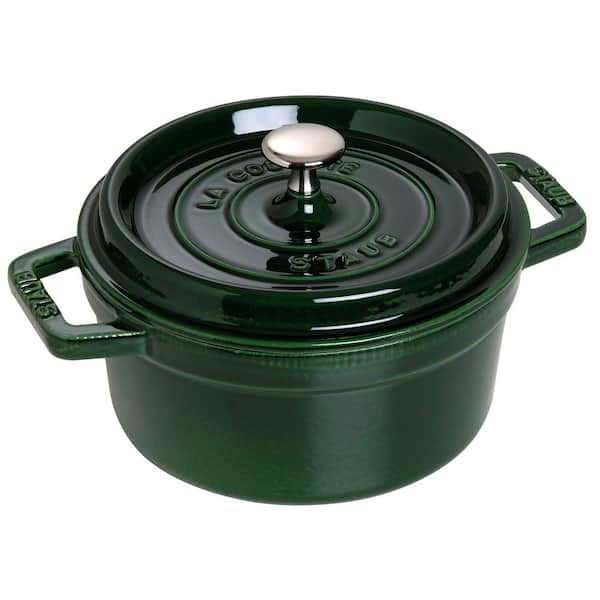 Cast Iron 2.75 qt. Round Cocotte Dutch Oven - Basil