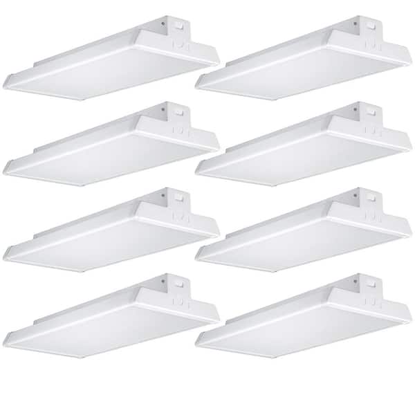 Commercial Electric 8-Pack 2 ft. 18000 Lumens 171-Watts Integrated