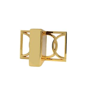 Symone 2-1/10 in. Polished Gold Cabinet Knob