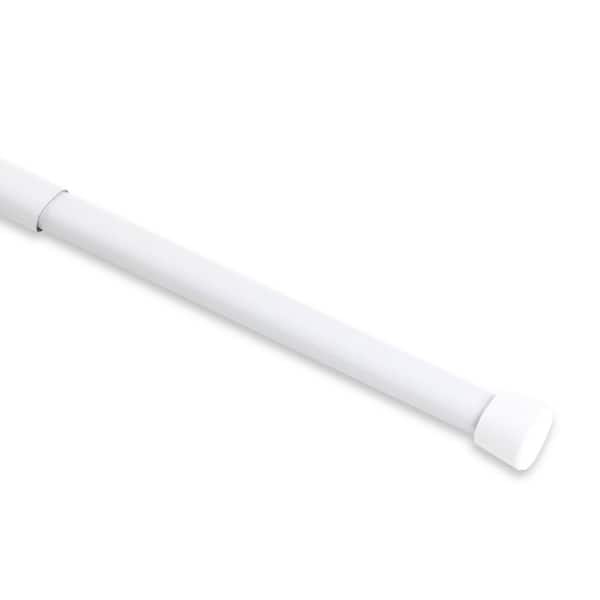 Rod Desyne 22 in. - 36 in. Tension Curtain Rod in White