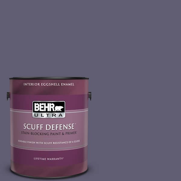 BEHR ULTRA 1 gal. #PMD-90 Luscious Purple Extra Durable Eggshell Enamel Interior Paint & Primer