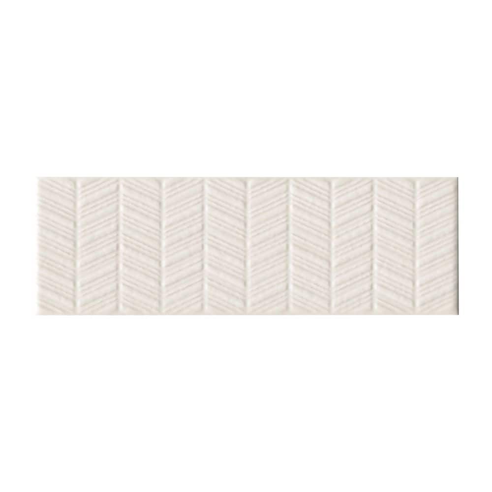 Take Home Tile Sample - Citylights Crema 3D Mix 4 in. x 4 in. Glossy Glazed Ceramic White Textured Subway Tile price history on PriceWatchPro