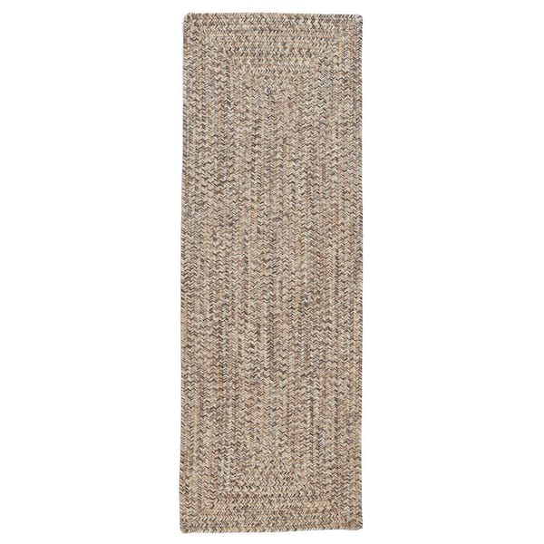 Home Decorators Collection Wesley Storm Gray Doormat 2 ft. x 6 ft. Tweed Indoor/Outdoor Area Rug