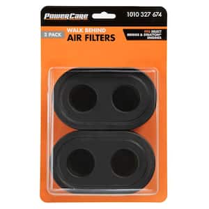 2-PK Air Filter for Briggs and Stratton Engines, Replaces OEM Numbers 5432, 593260, 798452