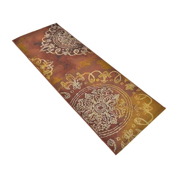 Outdoor Trio Rust Red 2' 0 x 6' 0 Runner Rug