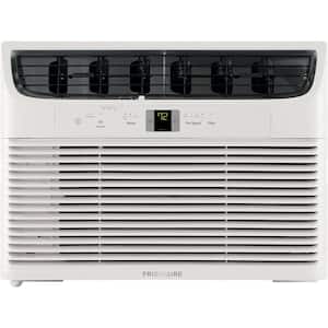 10,000 BTU 115V Window Air Conditioner Cools 450 Sq. Ft. with Wi-Fi in White