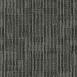 Royce Gray Residential/Commercial 24 in. x 24 Glue-Down Carpet Tile (18 Tiles/Case) 72 sq. ft.