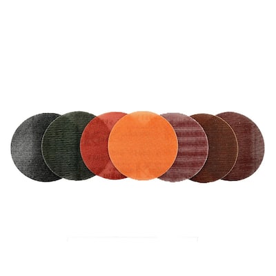 round sanding pads