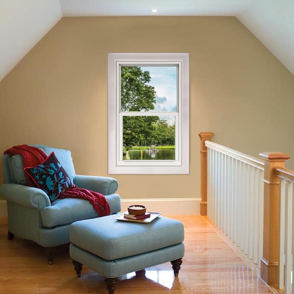 JELD-WEN 30 in. x 48 in. V-4500 Series White Single-Hung Vinyl