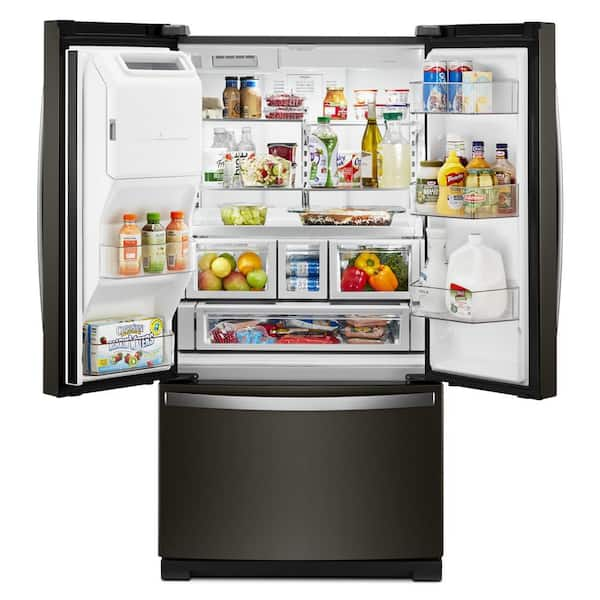 Whirlpool french door refrigerator wrf767sdh deals stores