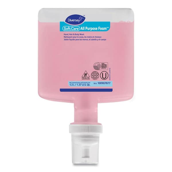 Diversey 1.3 l Floral Cartridge Soft Care All Purpose Foam (6/Carton)
