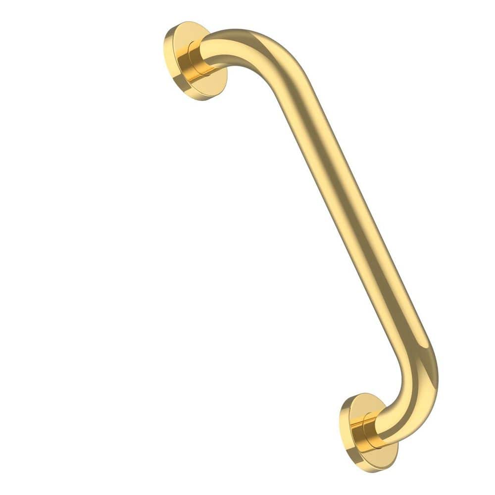 12 Inch Stainless Steel Shower Grab Bar, Concealed Mount Bathroom Safety Handrail, Gold Finish price history on PriceWatchPro
