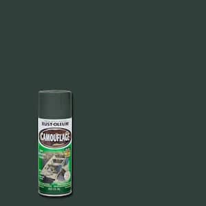 12 oz. Deep Forest Green Camouflage Spray Paint (6-Pack)