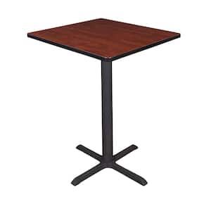 30 in. Bucy Cherry Square Cafe Table