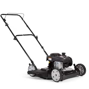 20 in. 125 cc Briggs & Stratton Walk Behind Gas Push Lawn Mower with 4 Wheel Height Adjustment and Prime 'N Pull Start