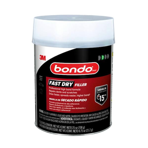 Bondo Pro 1 qt. High Bond Filler and Hardener PN31845 The Home Depot