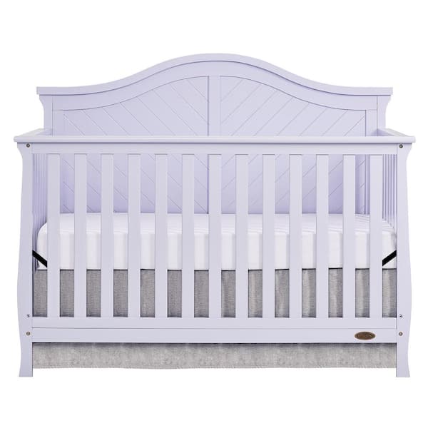 Dream On Me Kaylin Lavender Ice 5-in-1 Convertible Crib