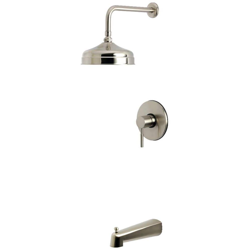 Concord 1-Handle 1-Spray Tub and Shower Faucet 1.8 GPM in Brushed Nickel price history on PriceWatchPro