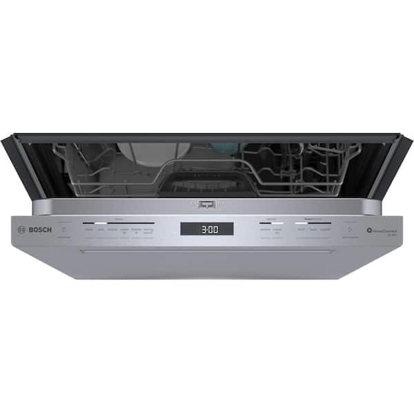 Bosch 800 Series 24 in. Stainless Steel Top Control Tall Tub Pocket Handle Dishwasher with Stainless Steel Tub 42 dBA SHP78CM5N The Home Depot