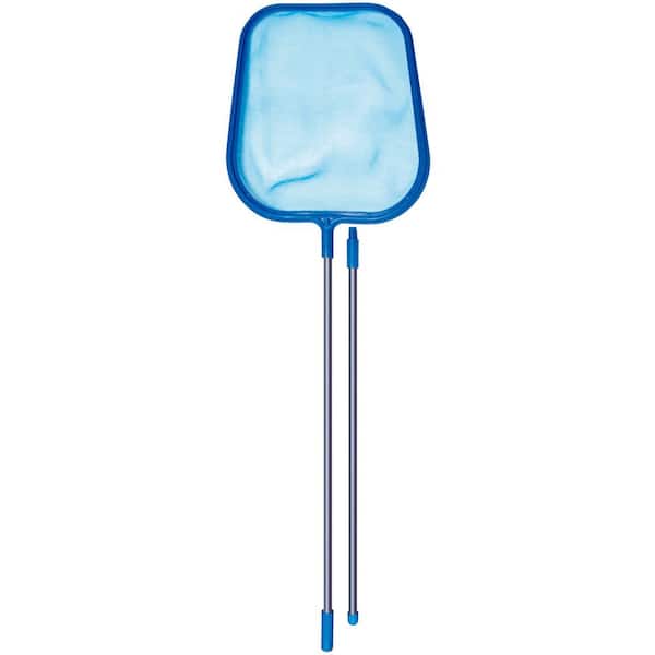 Poolmaster Swimming Pool and Spa Leaf Skimmer with 4 ft. 2-Piece Pole
